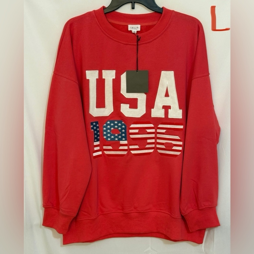 Le Lis Red USA 1996 Sweatshirt